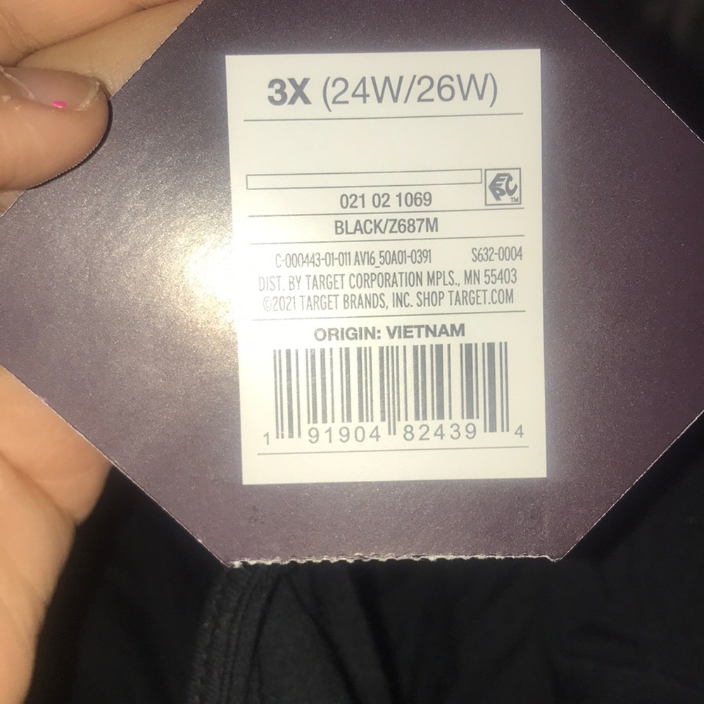 NEW PLUS SIZE Ava And Viv Black Shirt - Picture 4 of 5